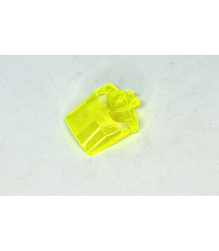 Mj pare-brise moto jaune fluo transparent