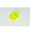 Mj pare-brise moto jaune fluo transparent