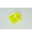 Mj pare-brise moto jaune fluo transparent