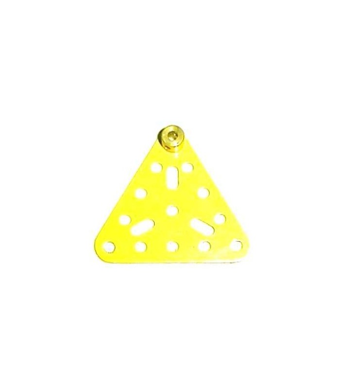 Plaque triangulaire 60 mm a moyeu haut