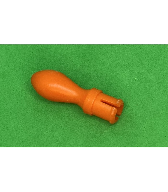Mj nouvelle poignée manivelle orange citrouille