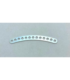 Bande étroite incurvée double perforation 90mm, r.115mm, 13tr zn