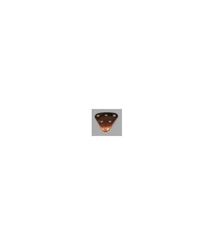 Plaque triangulaire 3x3 cintree orange Plaque triangulaire 3x3 cintree orange