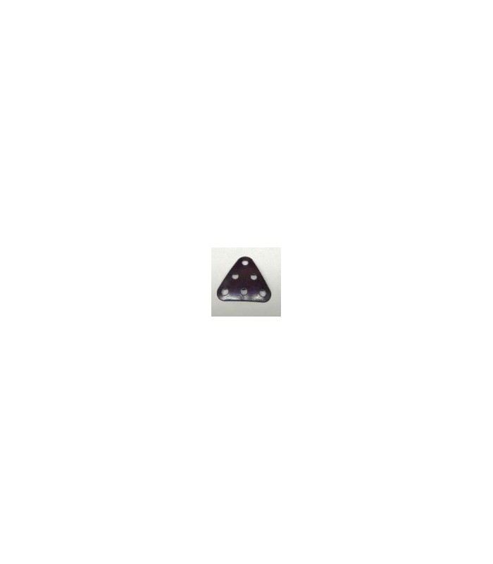 Plaque triangulaire 3x3 cintree violet Plaque triangulaire 3x3 cintree violet