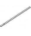 Strip 25 holes light grey
