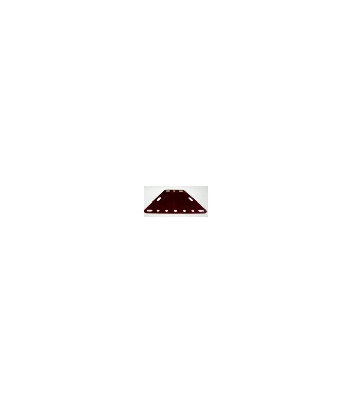 Plaque trapeze 3x7 flexible rouge Plaque trapeze 3x7 flexible rouge