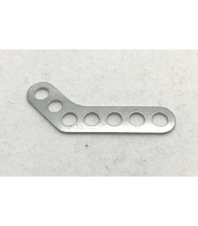 gousset triple étroit 135° double perforation zn