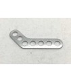 gousset triple étroit 135° double perforation zn