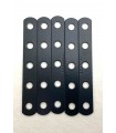 Bande etroite 5 trous gris f1 (lot de 5)