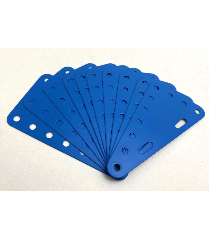 Plaque flexible triangulaire 7x4tr (90x50mm) bleu f1 (lot de 10) Plaque flexible triangulaire 7x4tr (90x50mm) bleu f1 (lot de 10)