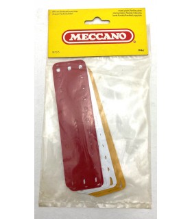 Plastic plates 140 x 40 mm (pack of 6)