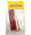 Plastic plates 140 x 40 mm (pack of 6)