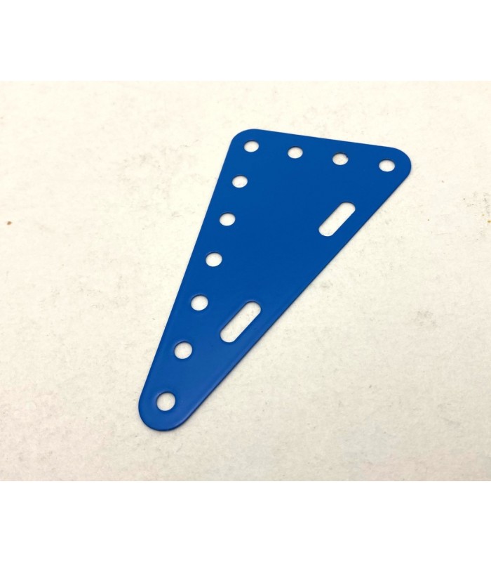 Plaque flexible triangulaire 7x4tr (90x50mm) bleu f1 Plaque flexible triangulaire 7x4tr (90x50mm) bleu f1