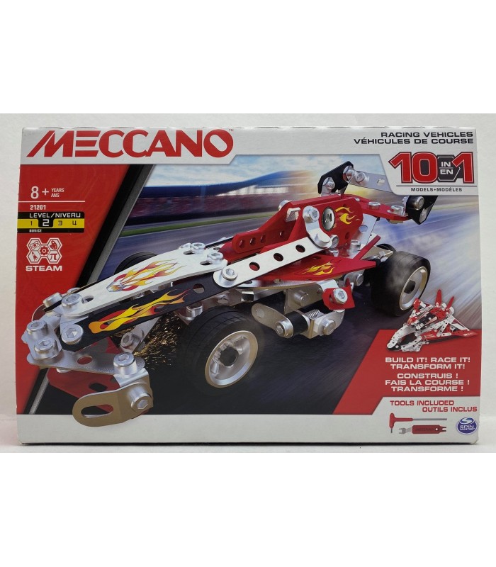 Box racing vehicles 10 in 1 (21201) reconditionned Box racing vehicles 10 in 1 (21201) reconditionned