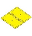 Plaque charniere 115 x 60 mm