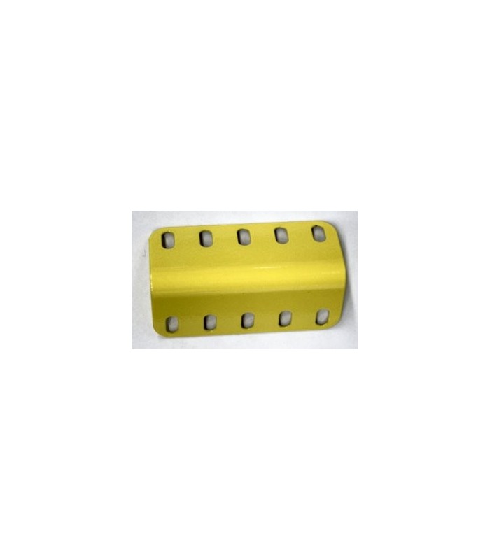 Plaque rigide cintree en u 5 tr jaune Plaque rigide cintree en u 5 tr jaune
