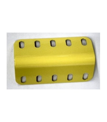 Plaque rigide cintree en u 5 tr jaune