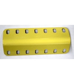 Plaque rigide cintree en u 7 tr jaune
