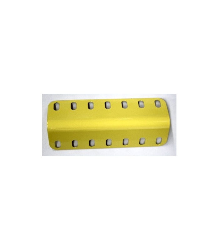 Plaque rigide cintree en u 7 tr jaune