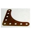 Plaque gousset flexible orange