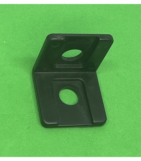 Mj right angle bracket 1x1 black