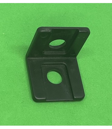 Mj right angle bracket 1x1 black