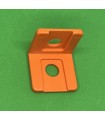 Mj right angle bracket 1x1 orange