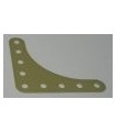 Plaque gousset flexible beige