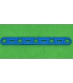 NMJ flat strip 5 holes light blue