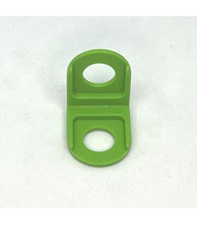 Mj right angle bracket small 1x1 green
