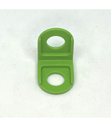 Mj right angle bracket small 1x1 green