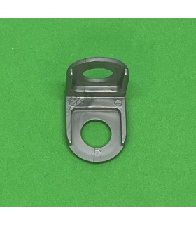 Mj right angle bracket small 1x1 aluminum gray