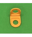 Mj right angle bracket small 1x1 mandarin orange