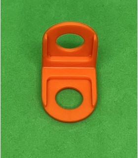 Mj right angle bracket small 1x1 orange