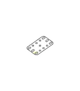 Plaque flexi 60 x 40 mm plast. transpa.  3 x 5 tr