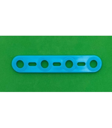 Mj bande 4 trous bleu turquoise