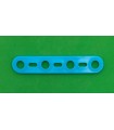 Mj flat strip 4 holes turquoise blue