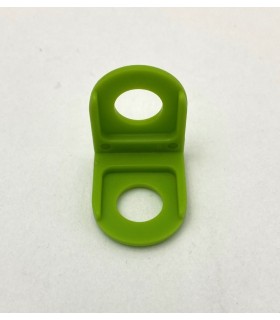 Mj right angle bracket small 1x1 green apple