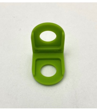 Mj right angle bracket small 1x1 green apple