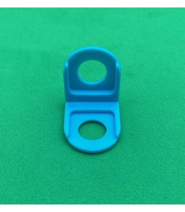 Mj right angle bracket small 1x1 light turquoise blue