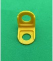 Mj right angle bracket small 1x1 saffron yellow