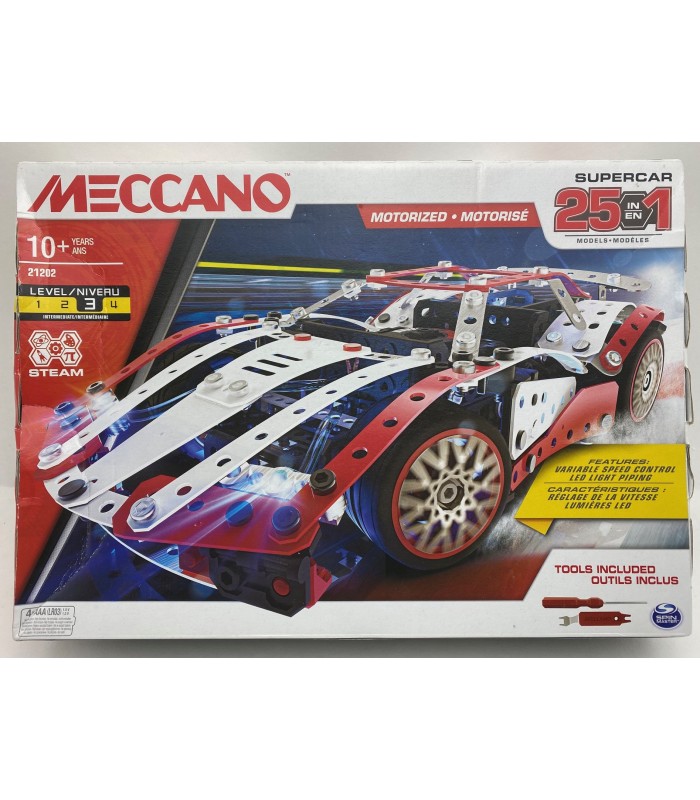 Boite supercar 25 en 1  (21202)