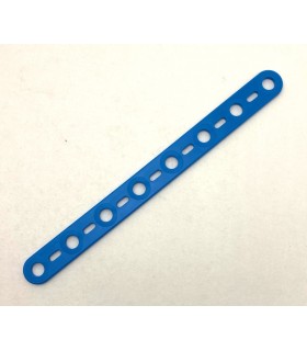 Mj Flat strip 8 holes light blue