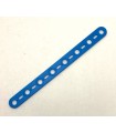 Mj Flat strip 8 holes light blue