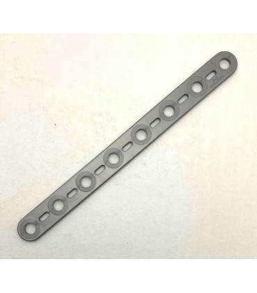 Mj Flat Strip 8 holes aluminum gray