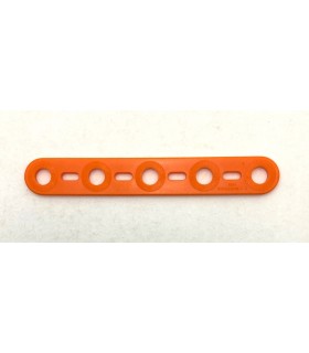 Mj flat strip 5 holes melon orange