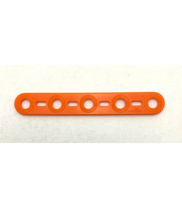 Mj flat strip 5 holes melon orange Mj flat strip 5 holes melon orange