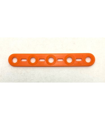 Mj flat strip 5 holes melon orange