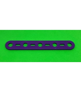 Mj flat strip 5 holes purple