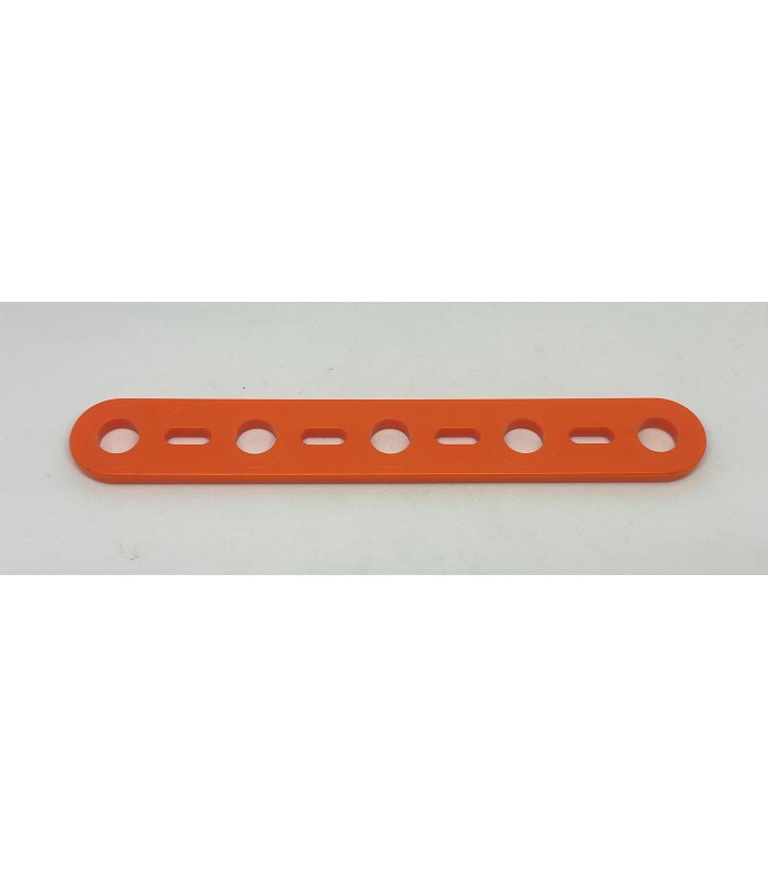 Mj flat strip 5 holes orange